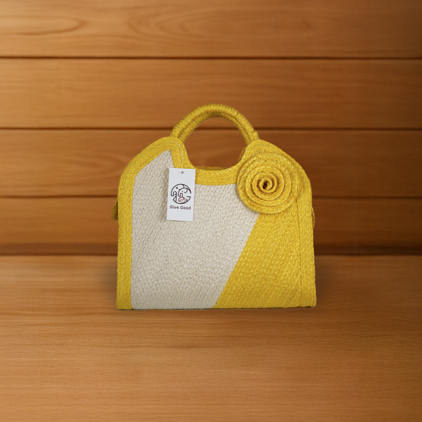 Bag with Pea Muang Flowers 