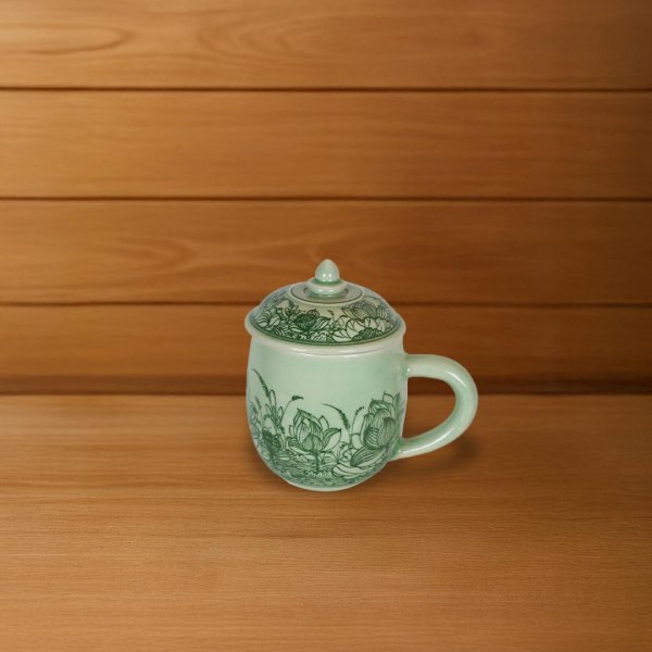  Siladon Blossom Mug Set 