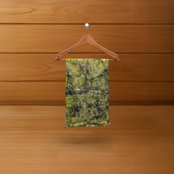 Tie-Dyed Hemp Scarf